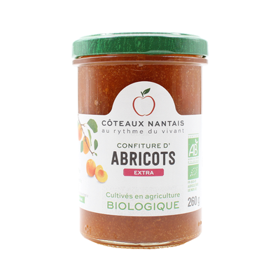 Photo de produit pour Confiture abricots extra 260g